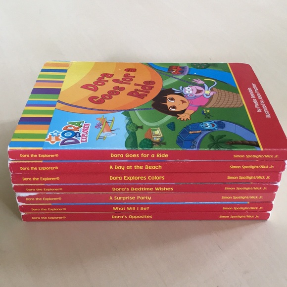 11 Dora the Explorer Nickelodeon Nick Jr Lot (7 Board Books + 4 softcover books) - Picture 3 of 15